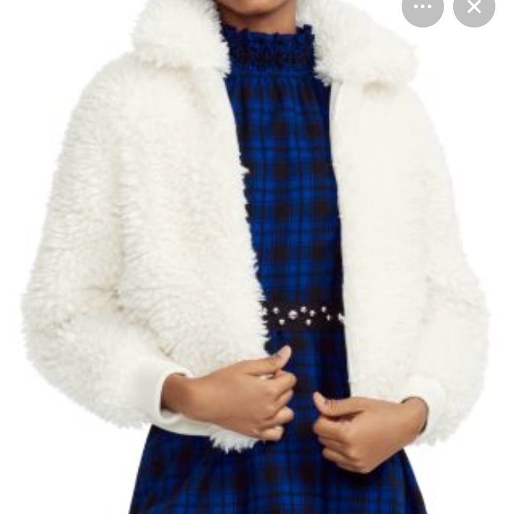 Maje White Kids Jacket